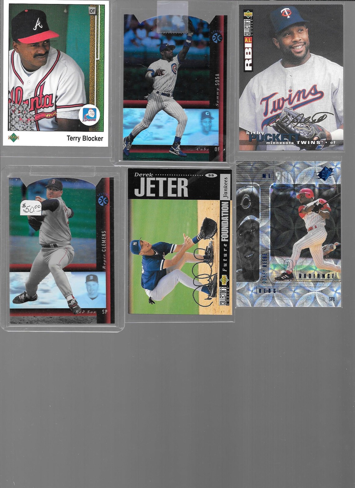 2000 Upper Deck SPX Radiance Pokey Reese #63/100 Rare