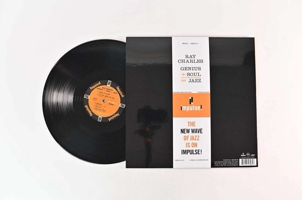 Ray Charles - Genius + Soul = Jazz on Verve Acoustic Sounds Series 180g Reissue - Image 3 of 4