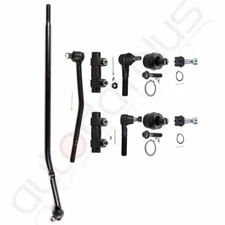 10pcs Front Steering & Suspension Kit For Ford E-150 & Club Wagon & Econoline