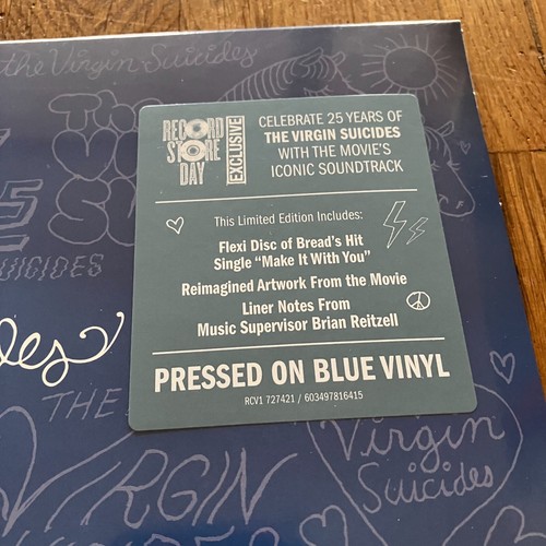 RSD 2025: O.S.T. The Virgin Suicides (25th Anniversary) (ltd. 12" blue Vinyl LP) - Bild 3 von 4