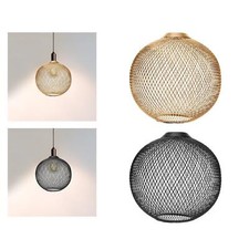 Hollow Out Pendant Lamp Shade Ceiling Light Shade Cover Retro Style Chandelier
