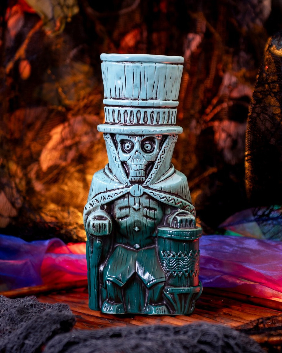 Disneyland Trader Sam's Enchanted Tiki Bar Hatbox Ghost Mug 4th