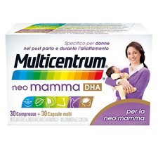 Multicentrum neo mamma dha post parto allattamento 30 cp + 30 cps