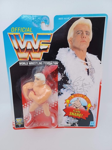 Vintage WWF Hasbro Nature Boy Ric Flair Flare Snar...