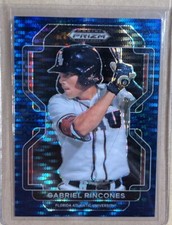 2022 Prizm Draft Picks Gabriel Rincones Blue Pulsar Numbered 4/9 #PDP93 Phillies