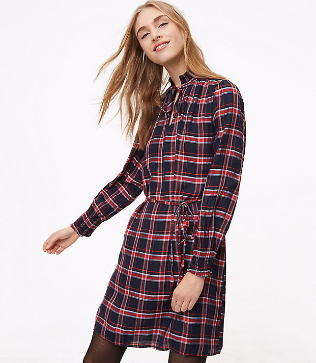 Jupe Longue Ann Taylor LOFT Taille 6P - Multicolore à Carreaux - 100% Coton (Neuf Avec étiquettes)