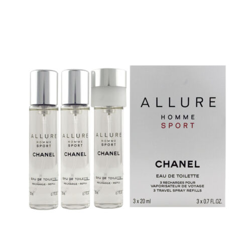 Chanel Allure Homme Sport EDT Füllung 2x20 ml + EDT mit Zerstäuber 20 ml (man) - Afbeelding 1 van 1