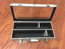 Aluminum Storage & Display Box Case Holds 50 PCGS NGC ANACS Coin Holders Slabs