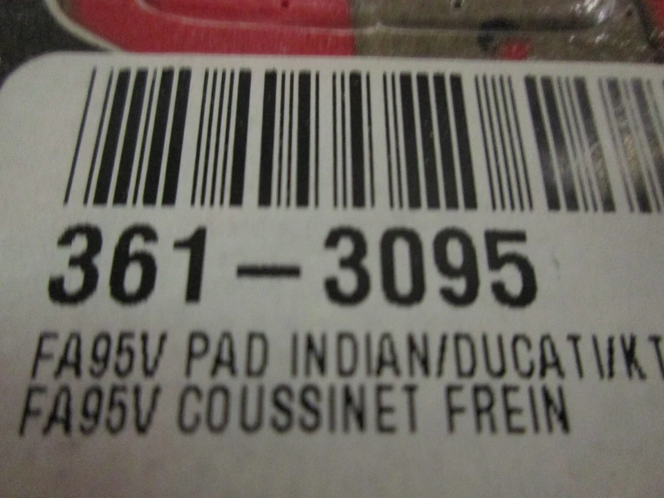 PASTILLAS DE FRENO EBC - DUCATI 400 748 916 MONSTER 6/7/9 / INDIAN CHIEF + ROADMASTER Foto 4 de 4