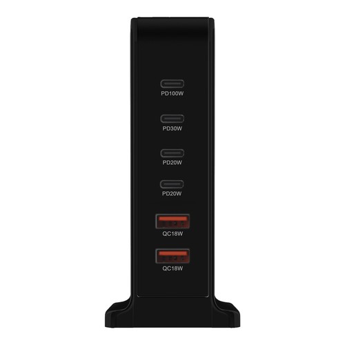 20-440W USB-A USB-C Charging Station Desktop Charger Rapid Tower Power Adapter - Picture 18 of 62