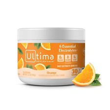 Ultima Electrolyte Powder 30 Servings Sugar Free Hydration Drink Mix Orange