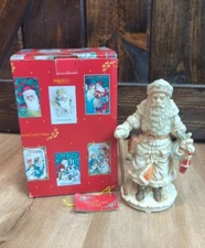Vtg Enesco The Gifted Line Santa John Grossman Inc Figurine Christmas 1987