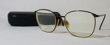 Charmant 4223 Vintage Eyeglass frame 56-18-140 Rusty brown eyewear glasses