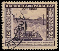 PARAGUAY 436 - Cultural Heritage "Telegraph" (pb50742)