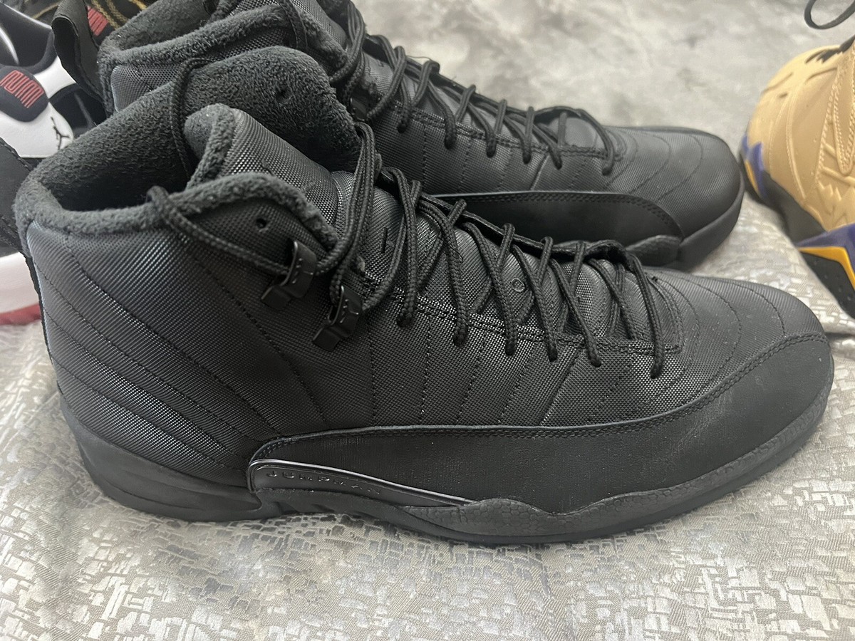 Jordan 12 Winterized Triple Black DS Sz 13 - Worn 1x Jordan 12 Winterized Triple Black DS Sz 13 - Worn 1x