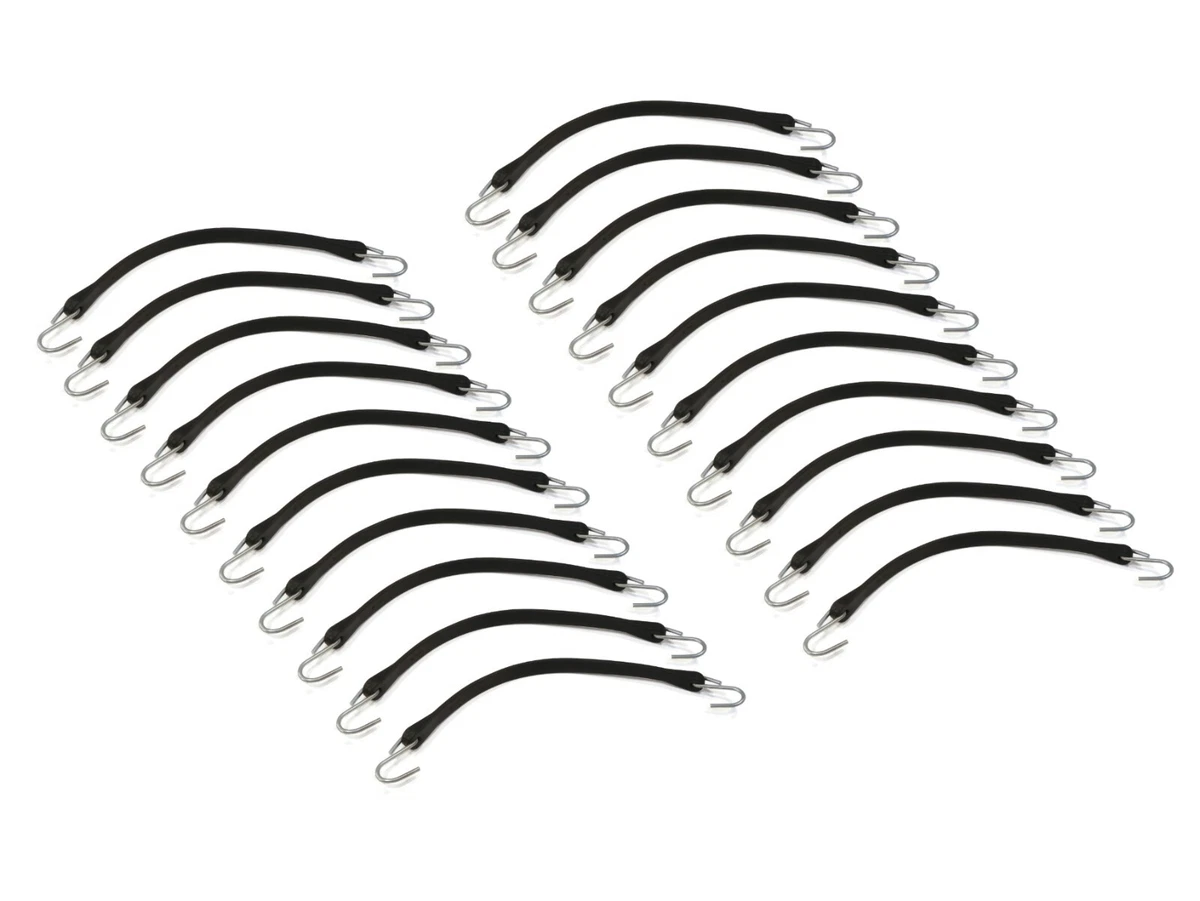 Adjustable rubber 2024 tie down straps