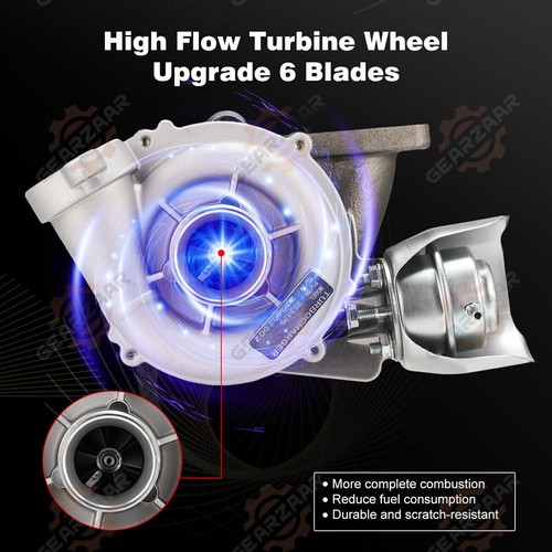 Turbocompressore per Ford Focus Peugeot Volvo Citroen C2 C3 C4 1.6HDI 110CV GT1544V - Foto 7 di 24