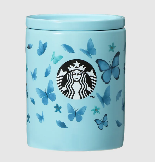 Starbucks Japan SUMMER Limited #2 2023 Emerald Green Blue FLOWER SEA Mug Tumbler - Picture 19 of 24