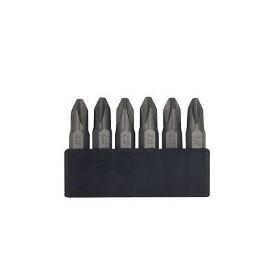JIS-Schraubendreher-Bit-Set mit magnetischer Spitze 1/4-Zoll-Sechskantschaft ...