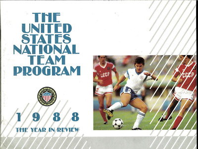 THE UNITED STATES NATIONAL TEAM PROGRAM 1988 THE YEAR IN REVIEW