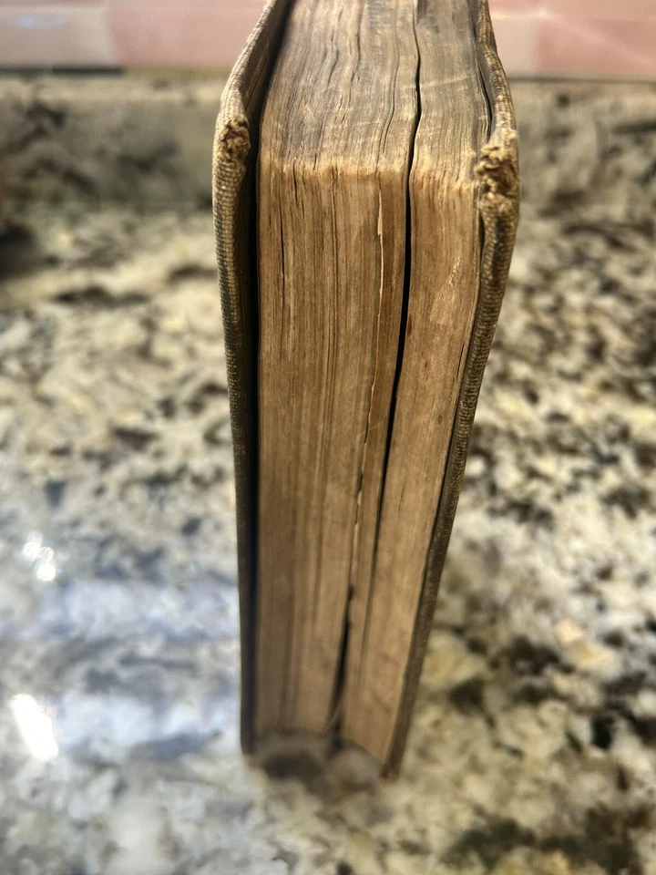 MARK TWAIN ROUGHING IT 1872 First Edition/1st State. Binding in Tact/Torn Pages - Image 4 of 4