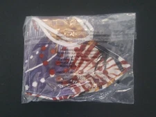 BOGO NIP Vera Bradley Adult Cotton Face Mask Painted Feathers Pattern