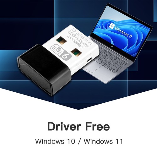 Mini USB Driver Free WiFi 6 USB 2.0 Card AX900Mbps 802.11AX Wireless USB Adapter - 第 6/6 張圖片