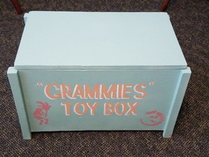 shabby chic toy box