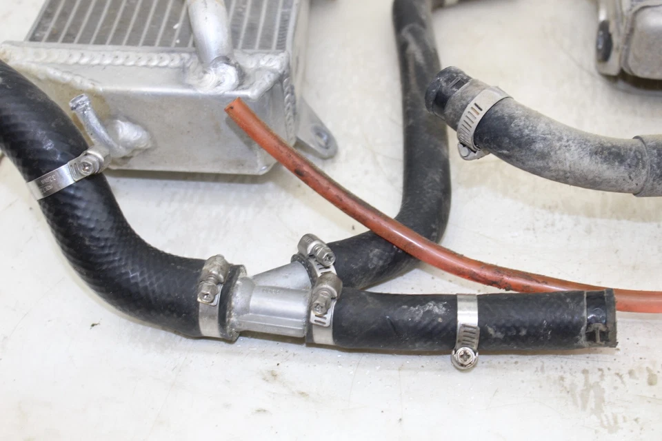 Kawasaki KX450F KX 450F 2010 OEM RADIADOR IZQUIERDO DERECHO RADIADORES ENFRIADOR DE MOTOR Foto 3 de 4