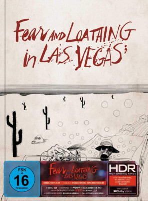 ''FEAR AND LOATHING IN LAS VEGAS'' - Terry Gilliam - ltd 4K UHD Blu-ray MEDIABOOK