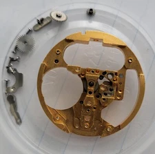 Bulova Accutron 214 Part #709 Movement Pillar Plate USA N1 1971 ('BB')