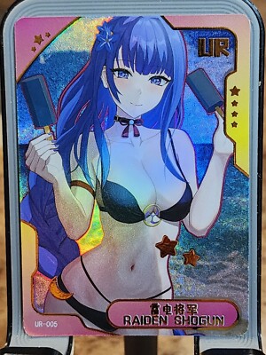 RAIDEN SHOGUN UR UR-005 Senpai Goddess Haven Series 4 Story CCG Anime Card