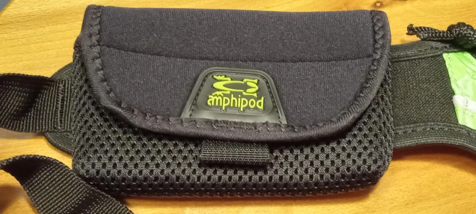 Cinturón Runner's Pak negro neón por cinturón de combustible y anfípodo correas ajustables  Foto 4 de 4