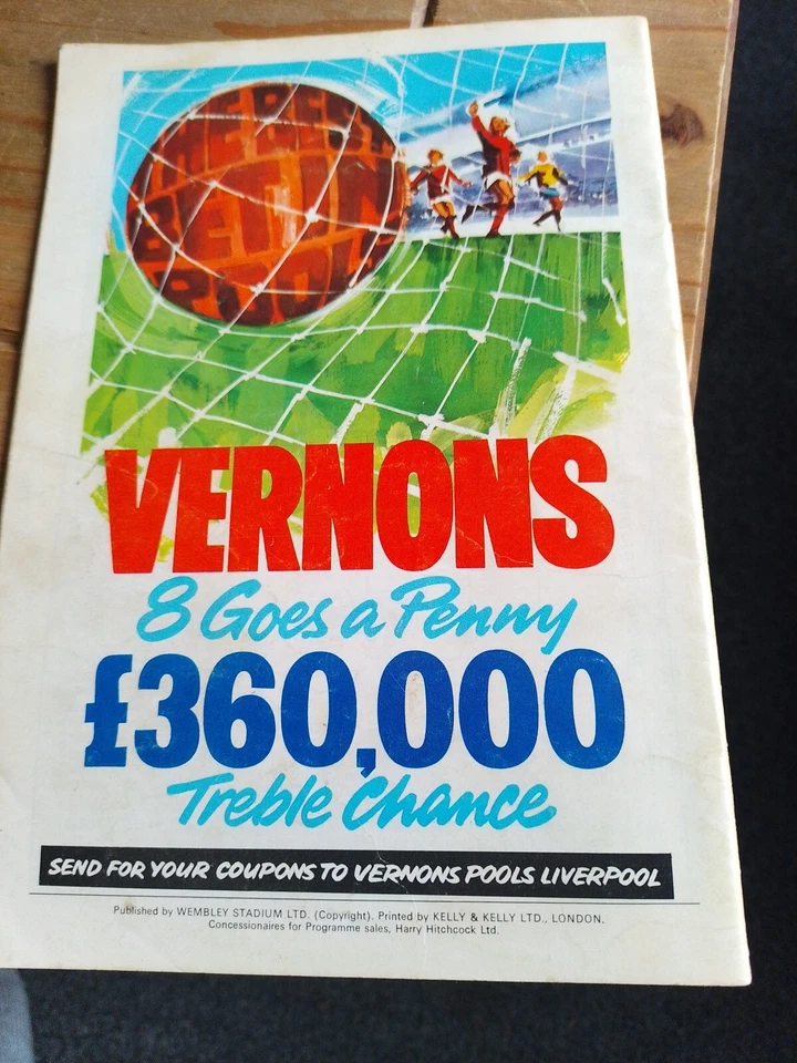 Arsenal v Leeds United FA Cup Final Programme 6th May 1972 6/5/1972 (13) - Image 3 of 3