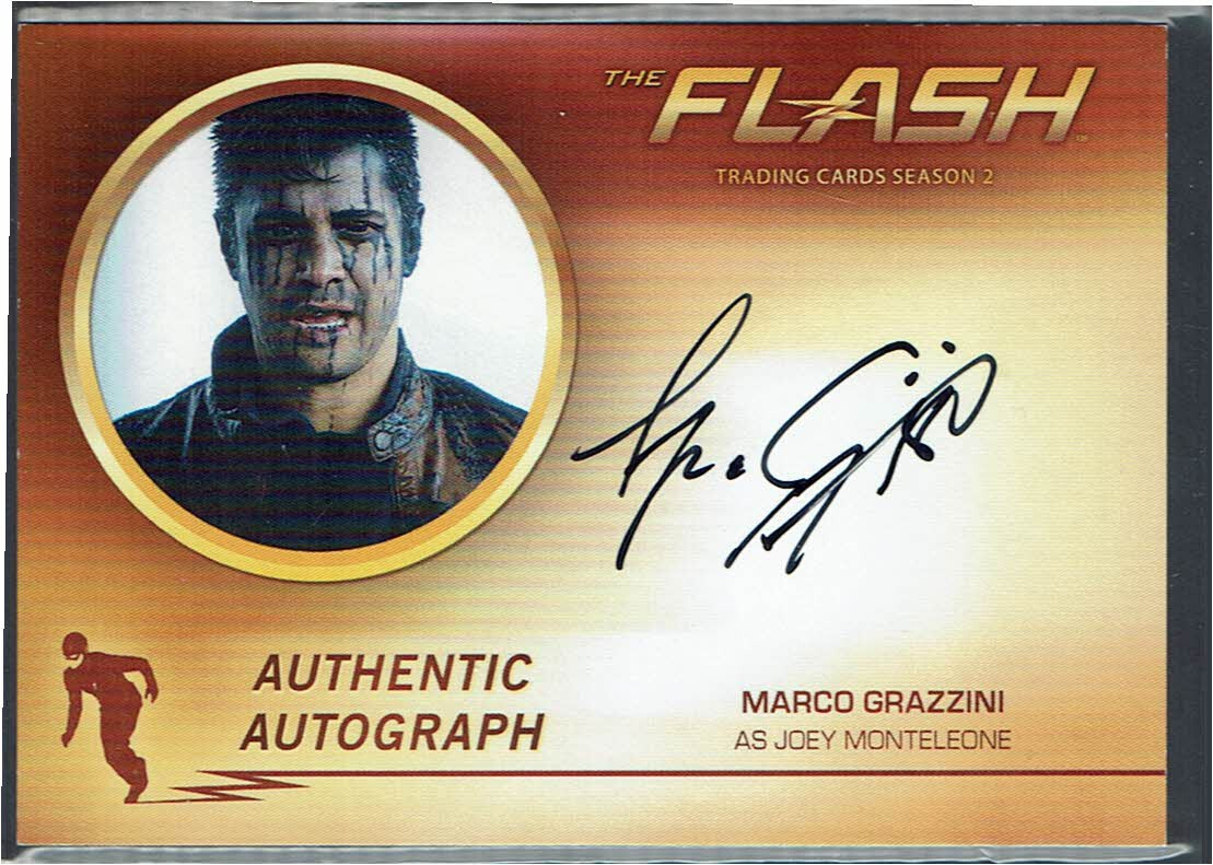 The Flash Season 2 Autograph Auto Card MG1 Marco Grazzini as Joey