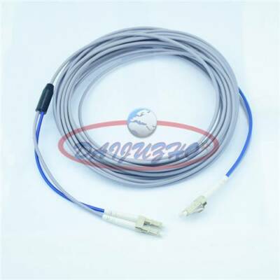 Armored Cable Fiber Patch Cord LC to LC UPC Pigtail Multi-Mode Cables Duplex 40M