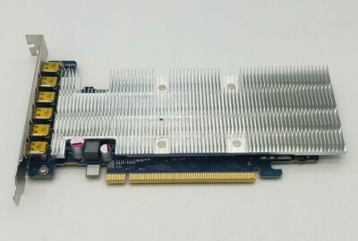 AMD RADEON 102G022703 E6760 6X MINI DP PCI-E VIDEO CARD