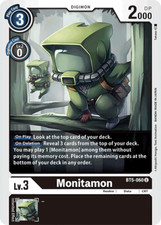 BT5-060 Monitamon U Black Digimon 2020 TCG BT05 Battle of Omni Booster