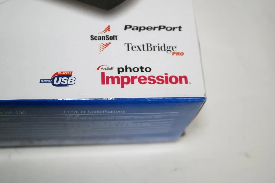 NEW VISIONEER STROBE XP 100 BLACK PORTABLE SHEETFEED DOCUMENT MOBILE SCANNER - Image 2 of 4