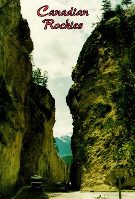 Sinclair Canyon Kootenay National Park Canada Postcard