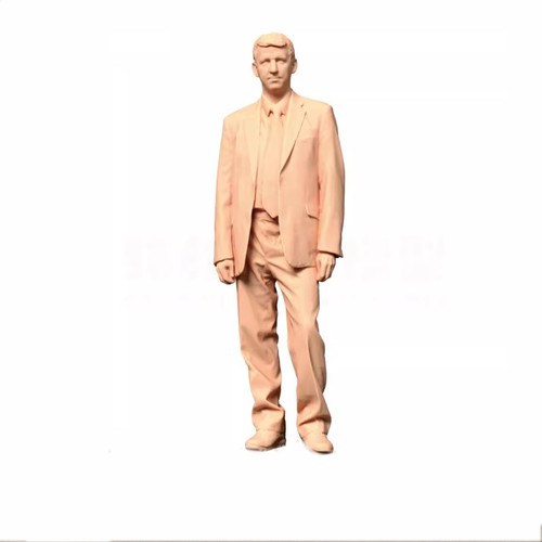 1/64 1/43 Man in suit tie Scene Props Miniatures Figures Model For Cars Vehicle - Picture 4 of 8