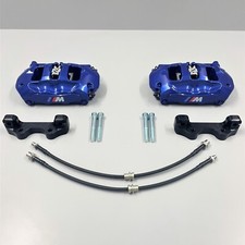 Rear Big Brake Kit Upgrade Bmw E60 M5 To Brembo 4 Pot Painting Front B.lines