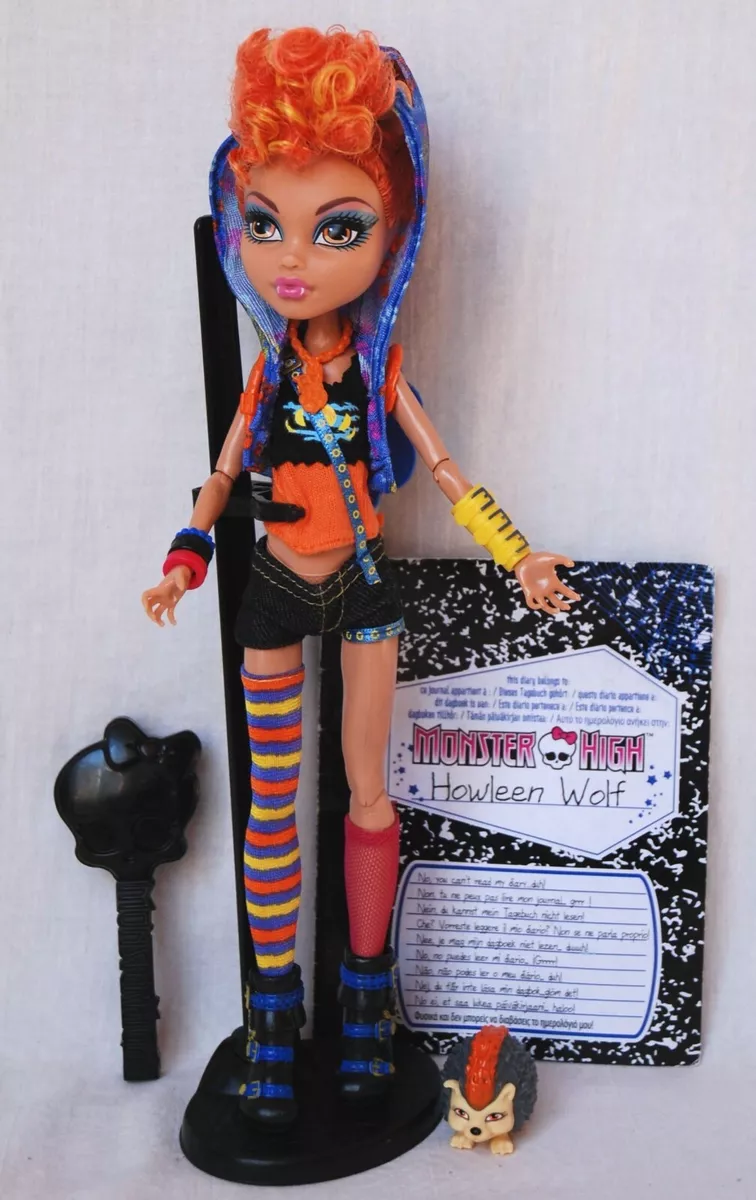 Boneca Monster High Howllen Wolf Mattel