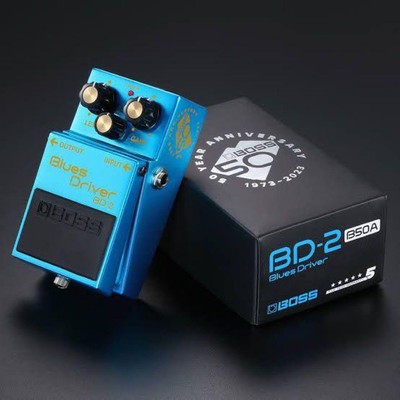 ギター BOSS BD-2-B50A Blues Driver BOSS BD-2-B50A Blues Driver 50th Anniversary Effects Pedal