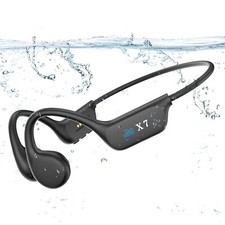 X7 Waterproof headphones for swimming bone conduction fitness bluetooth wireless
