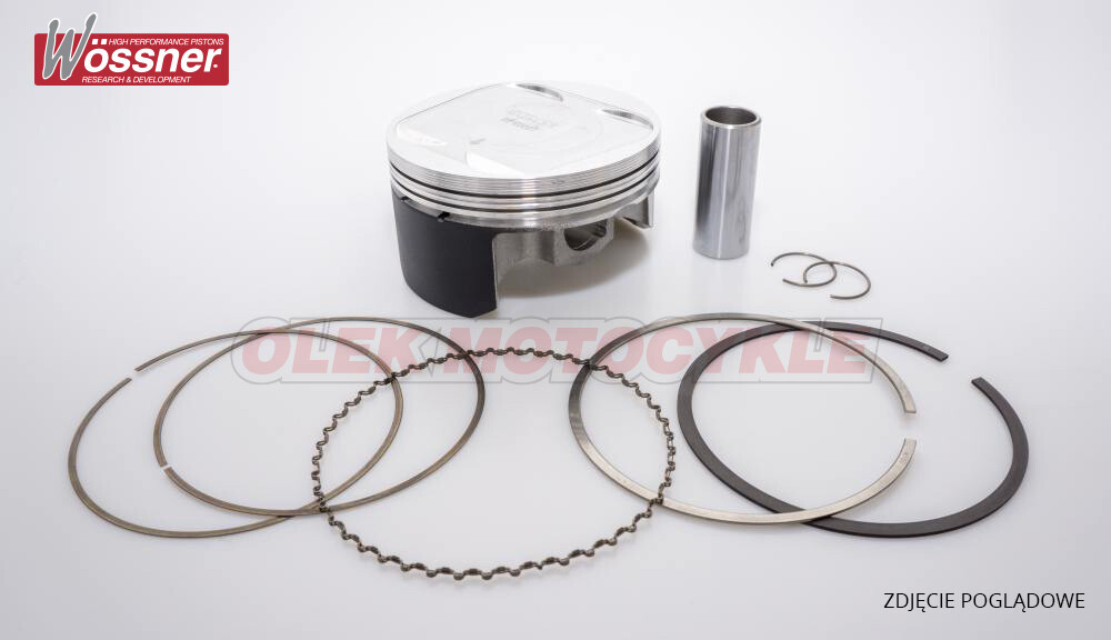 Piston forgé 80.94mm à haute compression pour Suzuki DR350