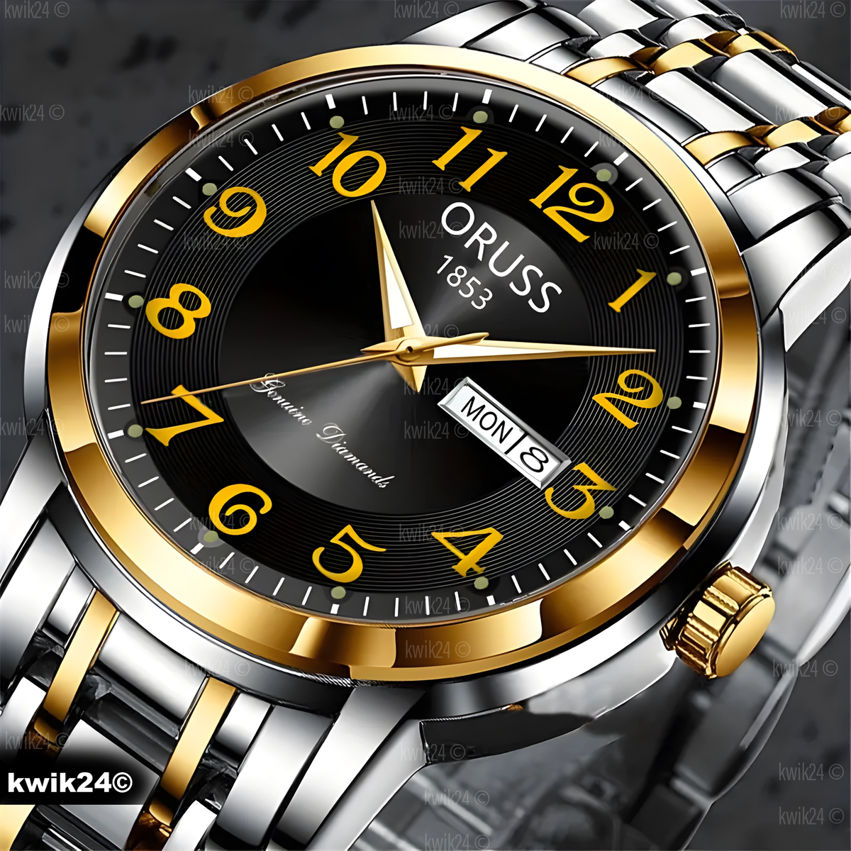 Uhrengehäuse Uhr Ã¶öffnen Drehverschluss Edelstahl Armbanduhr