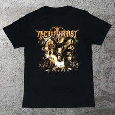 Necrophagist Band All Size Black Cotton T-shirt Gift For Fan