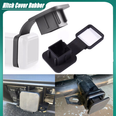 4-Way Flat Tow Trailer Hitch Cover Receiver Tube Plug Cap Fit Chevy Pickup Truck