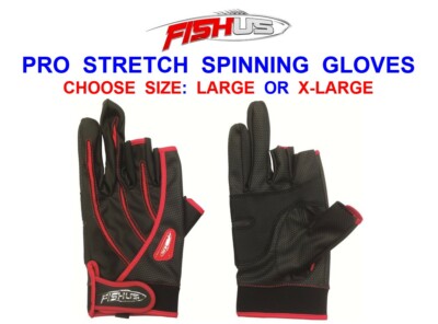 FISHUS SPECIALIST PRO STRETCH SPINNHANDSCHUHE FÜR ESPETIT ESPETRON UBUNTU POPPER